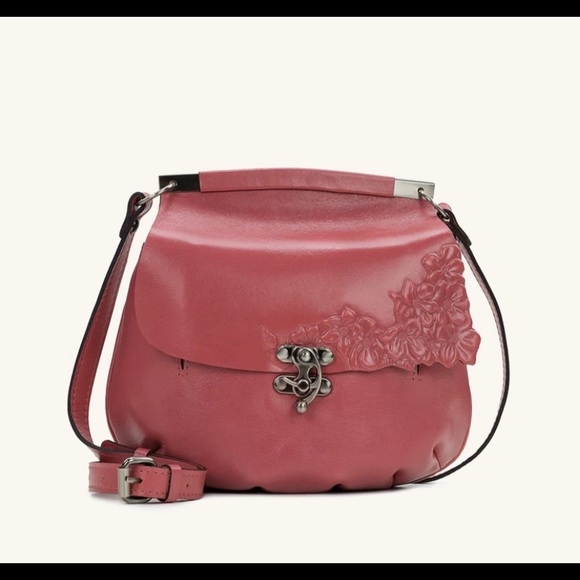 Patricia nash Hand Cut Tooled Veneto Crossbody - Picture 1 of 5